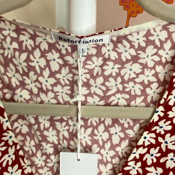 NWT REFORMATION Calix Mini Dress - Picture 7 of 10